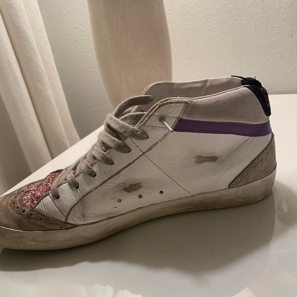 Golden Goose mid star sneakers- lightly worn GREAT condition! - Picture 8 of 11